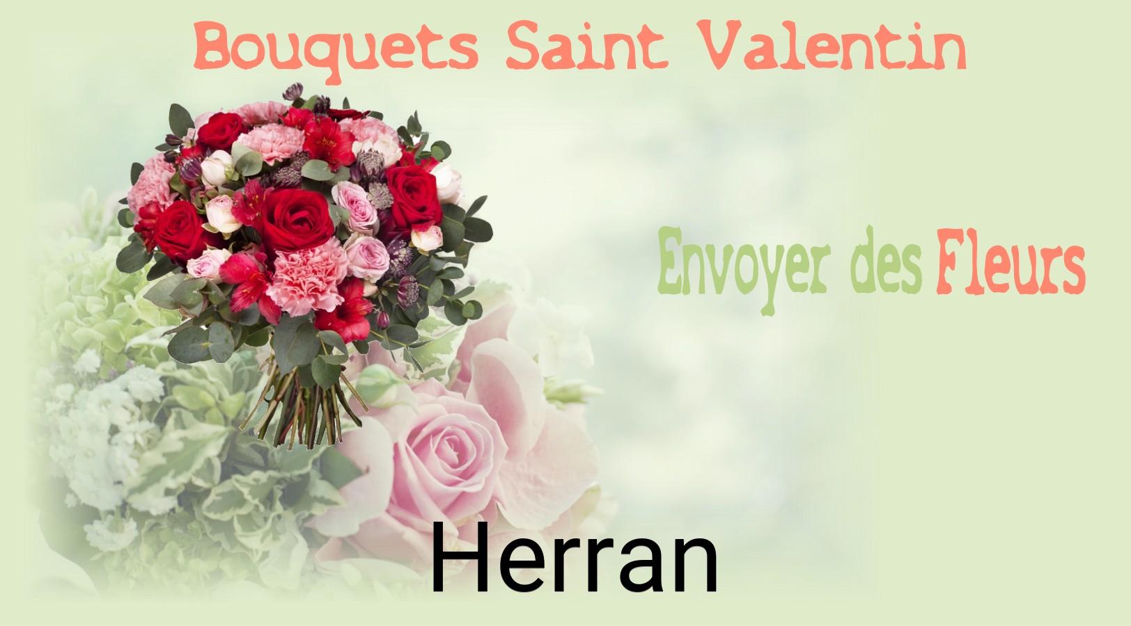 Roses de Saint-Valentin livrées à Herran